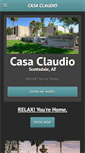 Mobile Screenshot of casaclaudioaz.com